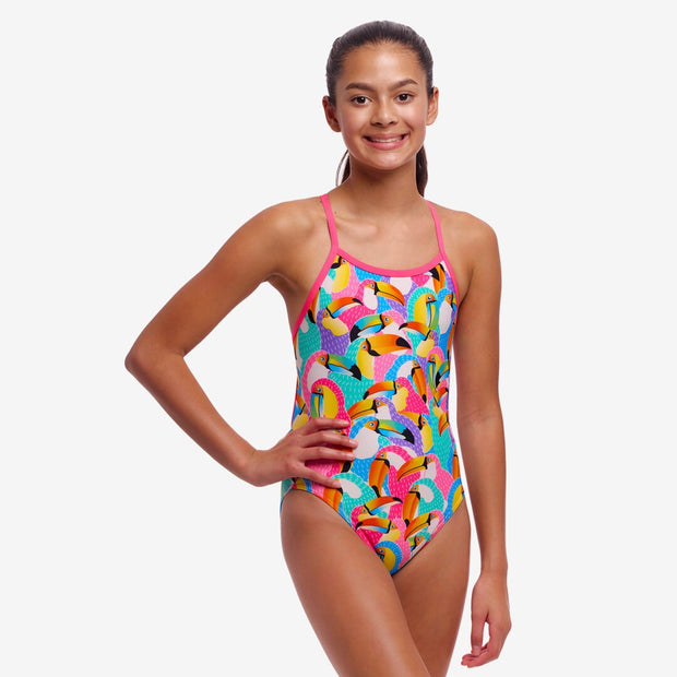 Funkita Girl's Single Strap One Piece Tou By Tou