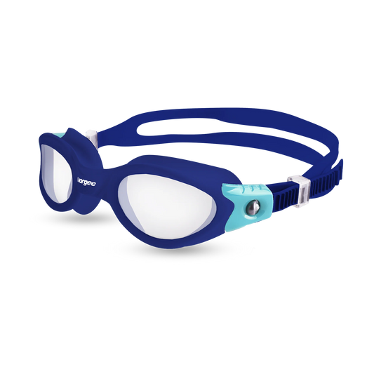 VORGEE VORTECH NAVY FRAME CLEAR LENS GOGGLE