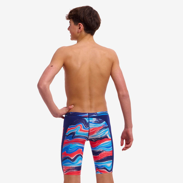 Funky Trunks Boy's Training Jammers Wave Craze