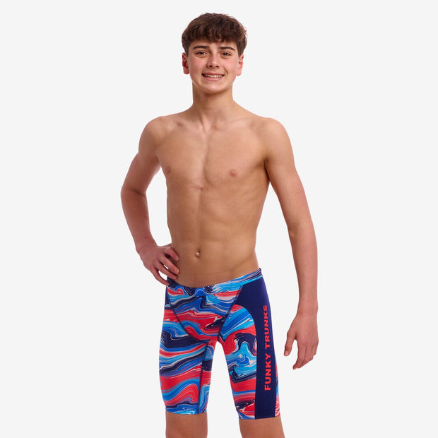 Funky Trunks Boy's Training Jammers Wave Craze