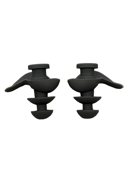 GLYDE HYDRALOCK SILICONE MOULDED EAR PLUGS - GREY