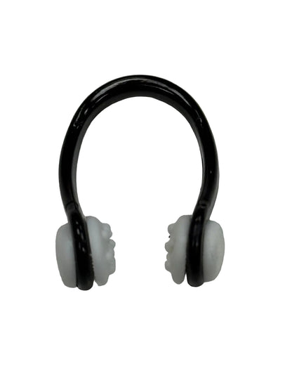 GLYDE HYDRALOCK STANDARD NOSE CLIP - BLACK/WHITE