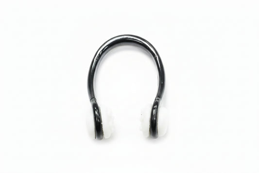 GLYDE HYDRALOCK STANDARD NOSE CLIP - BLACK/WHITE