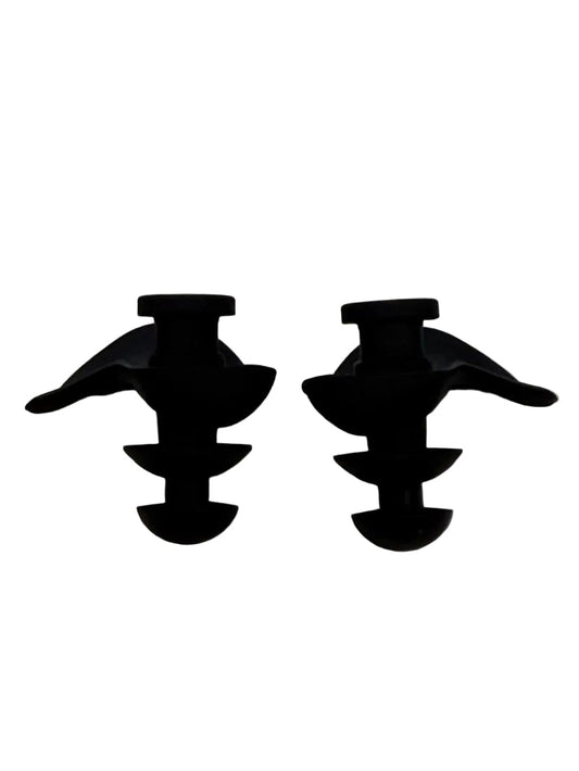 GLYDE HYDRALOCK SILICONE MOULDED EAR PLUGS - BLACK