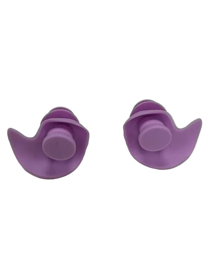 GLYDE HYDRALOCK SILICONE MOULDED EAR PLUGS - PURPLE