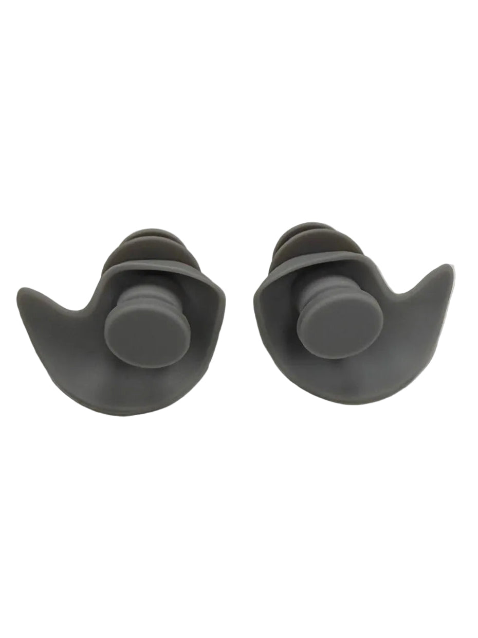 GLYDE HYDRALOCK SILICONE MOULDED EAR PLUGS - GREY