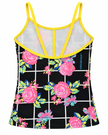 SPEEDO GIRLS FLORICHECK TANKINI