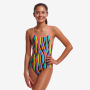 Funkita Girl's Single Strap One Piece Curl Curl
