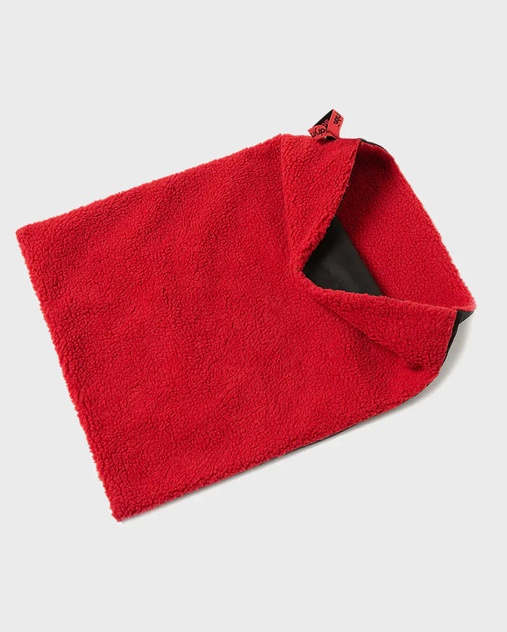 DRYROBE CUSHION COVER - BLACK/RED