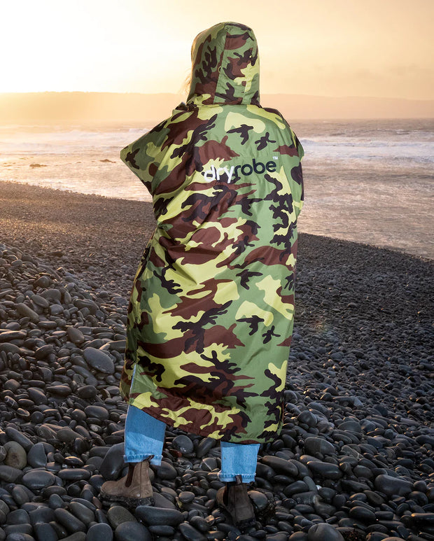 Dryrobe Advance Unisex Long Sleeve - Camo/Grey