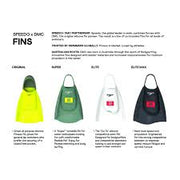 Speedo X DMC Elite Max Fin