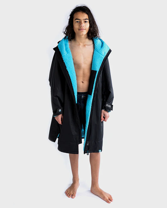 DRYROBE ADVANCE YOUTH LONG SLEEVE - BLACK/BLUE