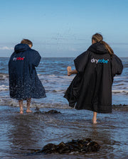 Dryrobe Advance Youth Long Sleeve - Black/Blue