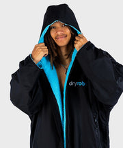 Dryrobe Advance Unisex Long Sleeve - Black/Blue