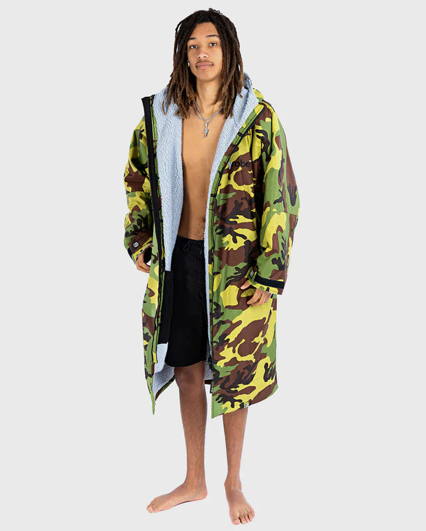 Dryrobe Advance Unisex Long Sleeve - Camo/Grey