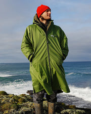 Dryrobe Advance Unisex Long Sleeve - Dark Green/Black