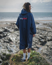 Dryrobe Advance Unisex Long Sleeve - Navy/Grey