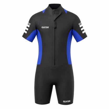 GLYDE MENS AMPHIBIAN SWIMRUN WETSUIT - BLUE OR RED