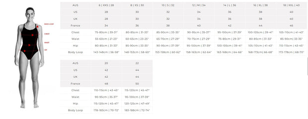 Funkita Ladies Tie Me Tight One Piece Colour Contour