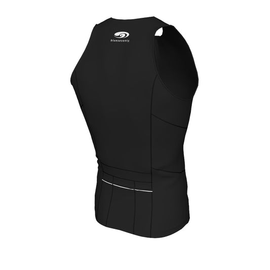 BLUE70 MENS TX1000 TRI SINGLET TRI TOP - BLACK