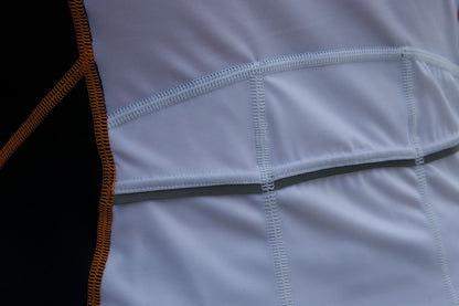 BLUE70 MENS TX1000 SINGLET - BLUE/WHITE