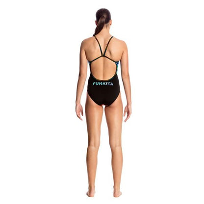 FUNKITA SINGLE STRAP ONE PIECE SWIMSUIT