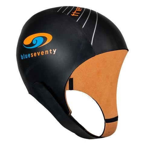 Thermal blue 70 neoprene swim cap