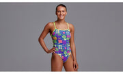 PACKED LUNCH SINGLE STRAP ONE PIECE FUNKITA