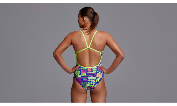 PACKED LUNCH SINGLE STRAP ONE PIECE FUNKITA