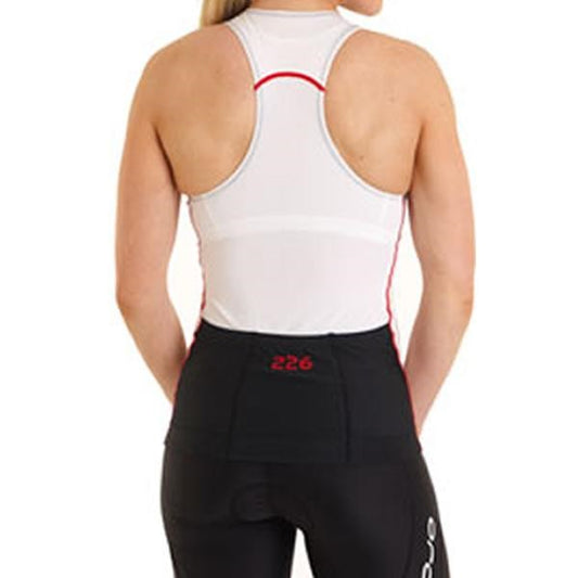 ORCA WOMENS 226 SUPPORT SINGLET 2012 TRI TOP - BLACK/WHITE