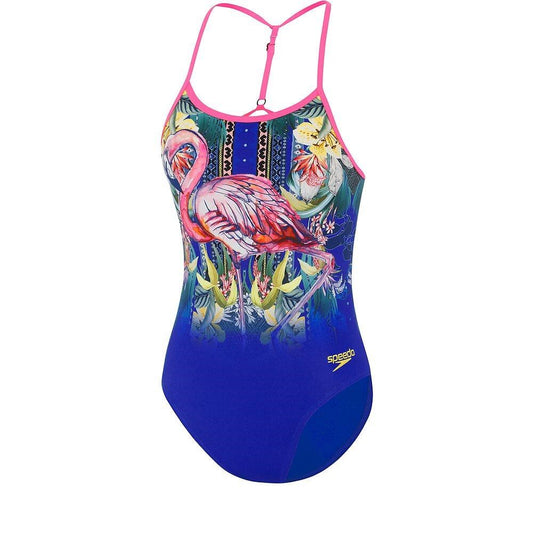 SPEEDO FLAMINGO JUNGLE Y BACK ONE PIECE