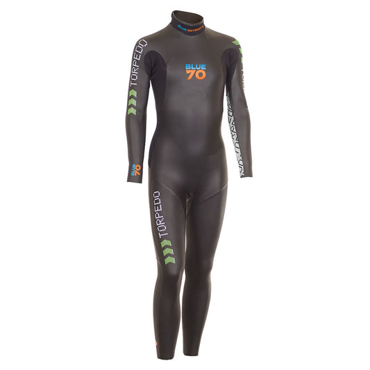 BLUE70 KIDS TORPEDO WETSUIT 2022 - BLACK