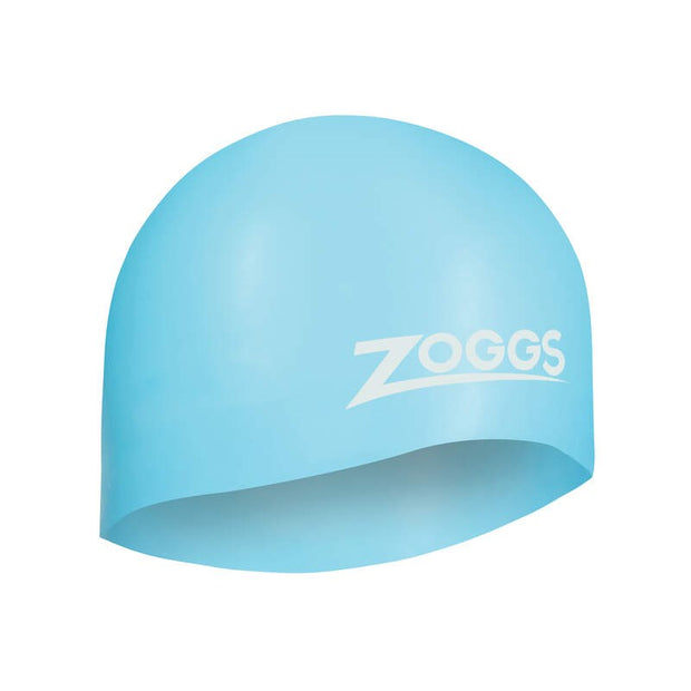 ZOGGS PALE BLUE EASY-FIT SILICONE CAP