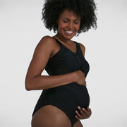 Womens Essential U/Back Maternity 1 Piece - Black