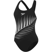 SPEEDO WOMENS ECO KIWI MEDALIST BLACK