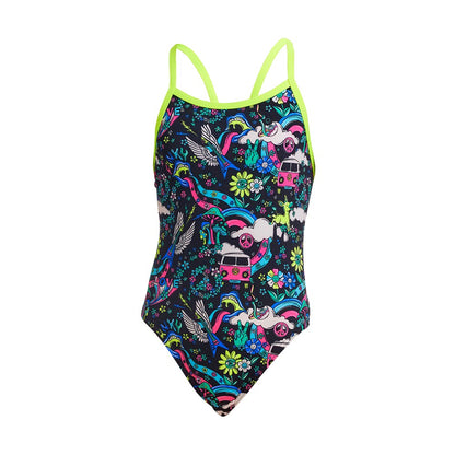 FUNKITA SINGLE STRAP ONE PIECE SWIMSUIT