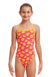 GIRL'S MARK SPRITZ SINGLE STRAP ONE PIECE