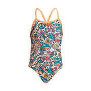 GIRL'S FREE LOVE TWISTED ONE PIECE
