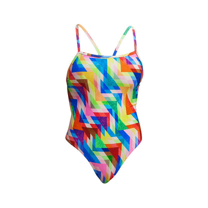 FUNKITA SINGLE STRAP ONE PIECE SWIMSUIT