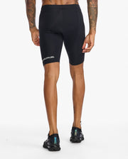 MENS AERO TRI SHORT BLACK WHITE