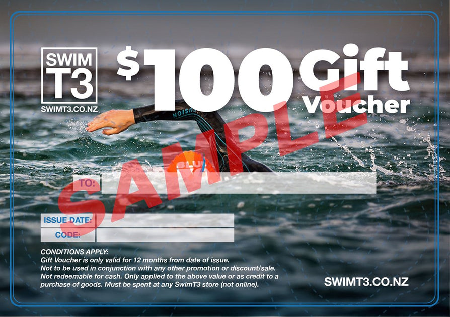 INSTORE GIFT VOUCHER 100.00 Swim T3