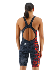 WOMENS FIRE CAMO FLAME VENZO OPEN BACK TYR