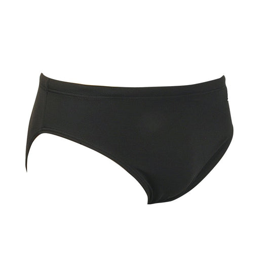 ZOGGS BOYS COTTESLOE RACER BLACK SWIM BRIEF