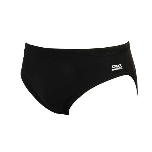 ZOGGS BOYS COTTESLOE RACER BLACK SWIM BRIEF