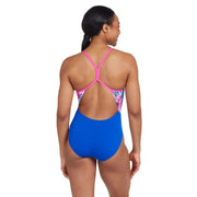 WOMENS SPRINTBACK GRAFFITI ROSE PRINT ZOGGS